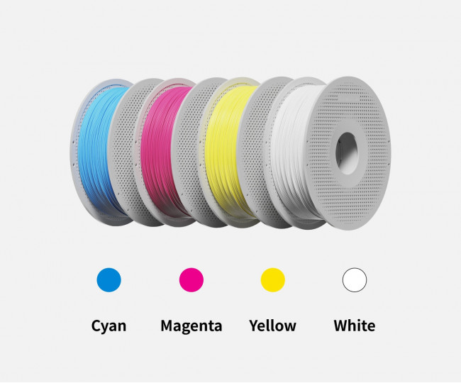 Набор для печати литофаний и цветных моделей PLA CMYK Lithophane Bundle
